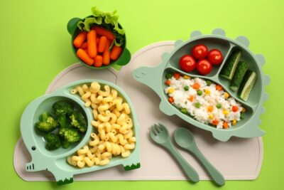 Prato colorido: por que as cores dos alimentos importam na alimentação das crianças?